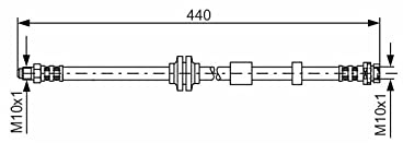 Bosch 1987481059 Brake Hose