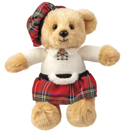Aurora, 60321, Scottish Souvenir Teddy Bear, 8In, Soft Toy, Multi-Colour