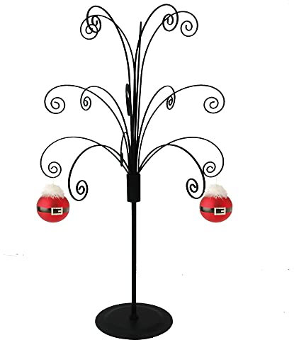 HOHIYA Weihnachtsbaum, Weihnachtsbaum, Metall, fur Hunde, Katzen, mit Draht, 51 cm