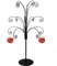 HOHIYA Weihnachtsbaum, Weihnachtsbaum, Metall, fur Hunde, Katzen, mit Draht, 51 cm