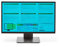 Crossbow Education 24-Inch Widescreen Monitor Overlay - Dyslexia and Visual Stress Friendly (Aqua)