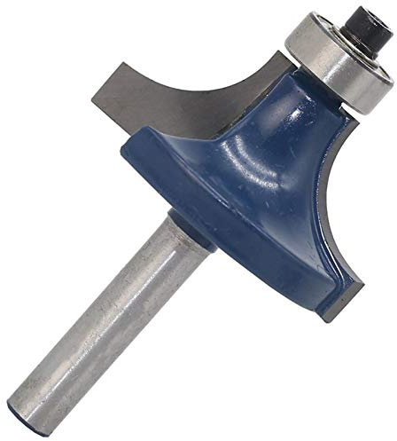 Pilang Zxxin-Fräser, 1 stück c3 carbid Kipper Tenon Cutter, 1/4 Schaft runde über und perlen Rand Router bit Set, Langlebiges Zubehör