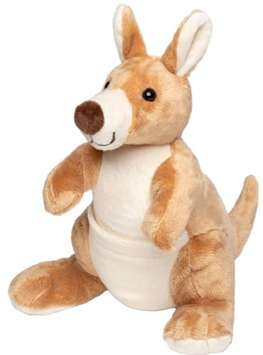 MiniFeet Känguru Horst - Das lustige Geschenk für alle, die Down Under lieben! Plüschiges Kuscheltier ideal zum Schmusen und Träumen