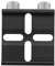 Schwalbenschwanz Basis, Aluminiumlegierung Sucherfernrohr Montagehalterung Astronomie Teleskop Schwalbenschwanzsockel Schlitzplatte Rillenschraube Zubehör Für Finder Scope Mount Dovetail Slot Plate