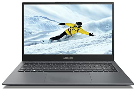 MEDION Notebook PC E15415, Display FullHD 15,6'', Intel Core i5-10210U, RAM 8GB, SSD 256 GB, Scheda Grafica Intel UHD, Windows 11