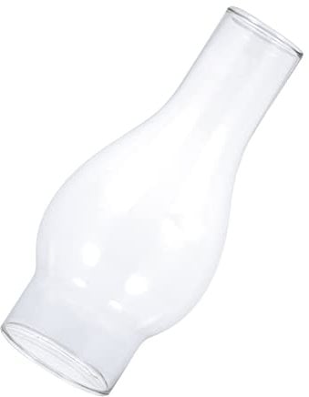 OSALADI Vintage Öllampenschirm Lampenglas Petroleumlampe Windlichtglas Öllampe Ersatzglas Vinatge Transparente Kerzenhalter Öllampe Wandlampe Windlichter Gläser Party Zuhause Zimmer Öllaterne