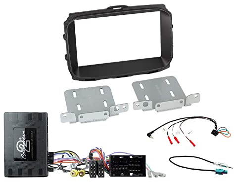 Connects2 Einbauset mit Lenkradadapter für Doppel DIN Autoradio in Alfa Giulietta, Infoadapter (940, 13-21)