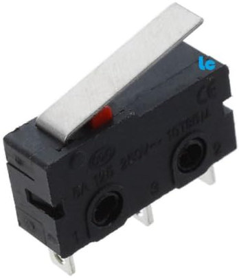 Micro interrupteur - Capteur final de course - 5A 125 250 V - Micro Switch - Sachet de 10 unités - M16 (x10)