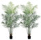 Leflos 165 cm Palmier Artificiel Dypsis Lutescens, Plante d'intérieur Seulement avec 15 Troncs détachables, déco pour Bureau, Magasin, Appartement et fête, 2-pièces
