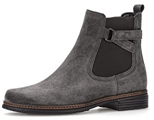 Gabor Damen Chelsea Boots, Frauen Stiefeletten,Best Fitting,gefüttert,Stiefel,Bootee,Booties,halbstiefel,Pepper (Ra.Cognac),37.5 EU / 4.5 UK