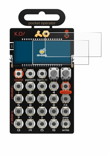 BROTECT Schutzfolie für Teenage Engineering PO-33 | K.O! 2 Stück Transparenter Displayschutz Made in Germany Klare Displayschutz-Folie Clear Einfache Montage Case-Friendly