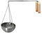 A-roma Schüssel Sauna Zubehör, Verdampferschale Sauna - Extra Groß Ø12cm, Edelstahl Sauna Ar-oma Schüssel, Für Spa Sauna Hängend Schüssel Tasse Ätherische Öl Schüssel Sauna Raumzubehör