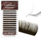 Natuhana Farbige Wimpern Extensions 0.07 B Curl 8-14mm Volumen Individuelle Klassische Wimpernverlängerung Natürlich Lash Extension,Professionelles Zubehör für Lash Techs(Braun, 0.07B, 8-14Mix)