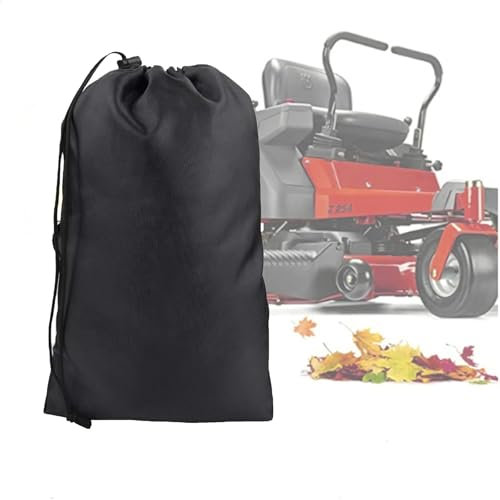 Grass Catcher Bag, 244 x 142 cm Garden Leaf Bag, Lawn Mower Bag, Garden Fallen Leaves Collection Systems Bag, for Lawn Mower Tractor, Large Capacity for Riding Lawn Mower, for Fast Leaf Collection