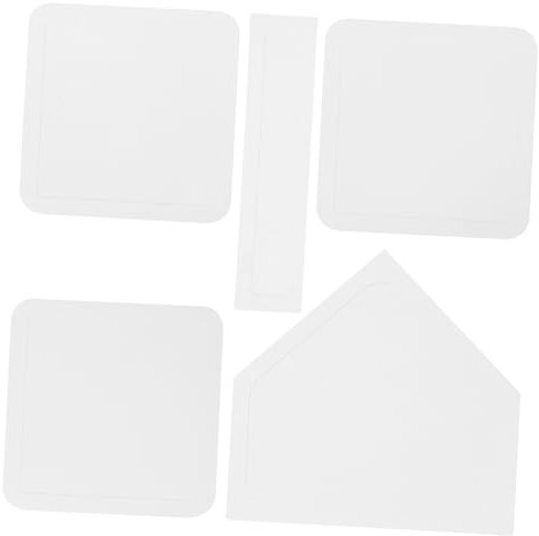 KITANDOVE Baseball-übungs-Softball-basen-Set 5-teilig Gummi Einfach Aufzustellen Für Den Außenbereich