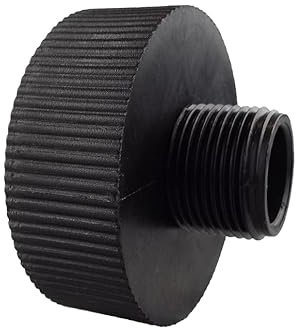 IBC Tank Fittings Selection - S60x6 & S100x6 Adapters - Male, Female, Threaded, Barbed, Valves, Spouts, MDPE Options (Adapter 1 BSPM (S60x6))