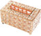 Cabilock Elegante Rechteckige Tissue Box Tissue Box Cover Rose Gold