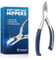 Professional Surgical Steel Nail Clippers & Nippers – 13cm Curved Blades Precision Tools Catch, Reusable Ingrown Toenail Care, Cuticle Trimming, Complete Nail Maintenance
