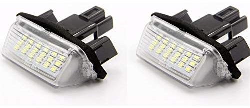 Kennzeichenbeleuchtung, Kennzeichenleuchte Kfz-Nummern-Kennzeichen Beleuchtung for Peugeot Citroen 206 306 307 406 407 C3 for Yaris