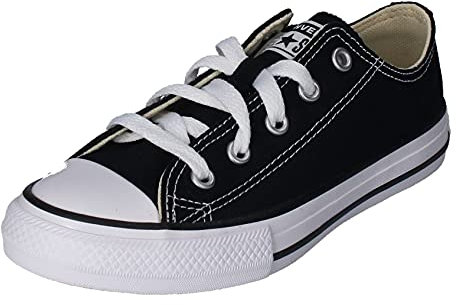 Converse Herren Converse C. Taylor All Star Youth Ox 3j2 Low Top, Schwarz, 29 EU