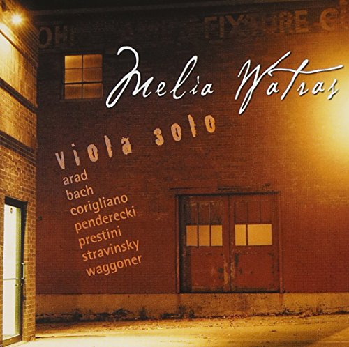 Viola Solo: World Premiere recordings of works by Arad, Bach, Corigliano, Penderecki, Prestini, Stravinsky, Waggoner.