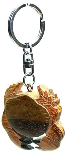 Budawi® Schlüsselanhänger Krebs aus Holz