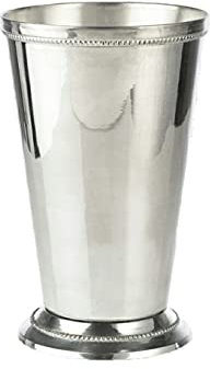 Versilbert Julep Tasse 4in D x 6 1/2in H silber