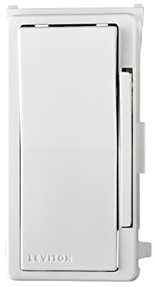 Leviton Decora Digital Dimmer Switch Color Change Faceplate With Locator Light, DDKIT-W, White