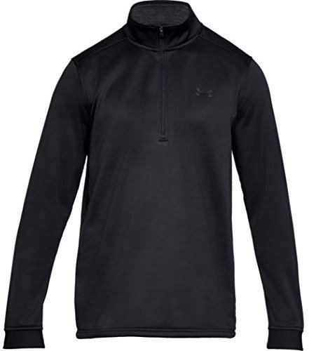 Under Armour Men Armour Fleece 1/2 Zip, Elasticated and Breathable Long Sleeve Fleece, Comfortable Half Zip Running Top