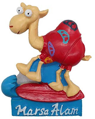 Calamita da frigorifero 3D Camel Of Marsa Alam Mar Rosso Egitto Souvenir Regalo Collezione Casa e Cucina Decorazione Magnetica Adesivo Frigorifero Magnete