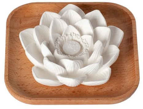 Plant Therapy Passive Lotus Flower Aromatherapy Diffuser - A Chic and Natural Home, Office, and Travel Essential Oil Diffuser