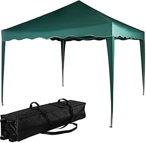 INSTENT Pavillon 3 x 3 m Basic wasserdicht UV Schutz 50+, grün