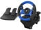 GENESIS SEABORG 350 Noir, Bleu USB Volant + pédales Nintendo Switch, PC, Playstation 4, Playstation 3, Xbox 360, Xbox One