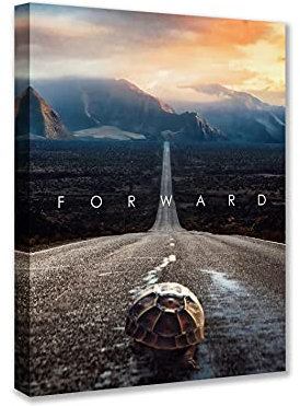Nordischer Stil, Motivation, inspirierendes Unternehmer-Poster mit positiven Zitaten auf Leinwand, Mindset Move Forwarward, Wandkunst, Bilder für Büro, Klassenzimmer, Wohnzimmer, Heimdekoration