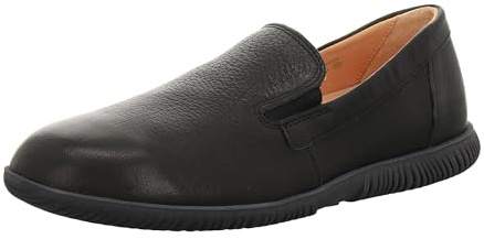 Think! Herren Hauki Chromfrei Gegerbte Nachhaltige Wechselfußbett Slipper Herren HAUKI chromfrei gegerbte nachhaltige Wechselfußbett Slipper 0000 SCHWARZ 44 EU, 0000 Schwarz, 44.5 EU
