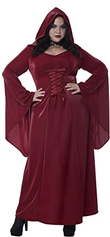 CALIFORNIA COSTUMES Gothic-Kostüm Halloweenkostüm für Frauen rot