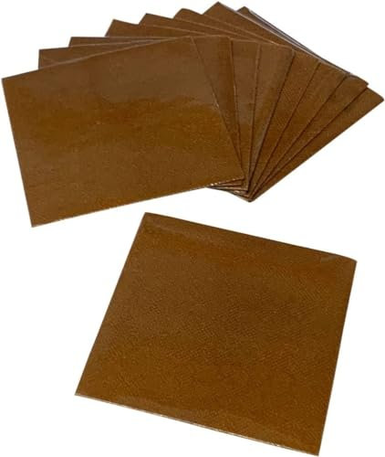 Decorspace Patch di giunzione biadesiva 10 x 10 cm per prato sintetico 10 Pezzi 200 gr/mq