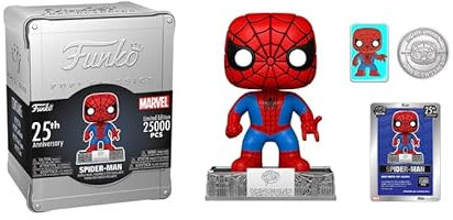 Funko SDCC 2023 (Compartido): Marvel Pop! Classics Spider-Man 25th Anniversary
