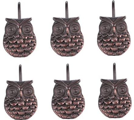 Ciieeo 12stücke Zinklegierung Vorhang Haken Kreative Raffhalter Aufhängehaken Retro-Haken Vorhangaufhänger