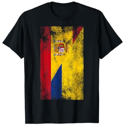 Banderas de España y Colombia - Español Colombiano Camiseta