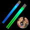 Lotvic Leuchtende Essstäbchen, 2 Paar LED Essstäbchen Leuchtende, Lichtschwert Essstäbchen, Lichtschwert Chopstick, Lightsaber Chopsticks BPA Frei Wiederverwendbar, für Küchen Dinnerparty