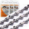 3 catene di ricambio per motosega, 28 TG, 15 cm, 1,0 mm, semi-scalpello, compatibile con Einhell a batteria GE-PS 18/15 Li 4500174/4006825673647