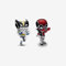 JOME Charm aus 925er Silber | Inspiriert von der magischen Welt von Disney | Kompatibel mit europäischen Armbändern (Deadpool und Wolverine)