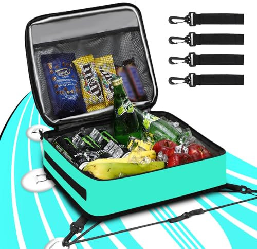 Bolsa isotérmica para tabla de surf, impermeable, aislante, a prueba de fugas, 10 latas, bolsa de accesorios para tabla de surf y kayak
