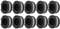 Daaxing Lot de 10 bobines et ligne pour débroussailleuse Black & Decker BESTA525 BESTA528 BESTA530 BESTE630 BD032