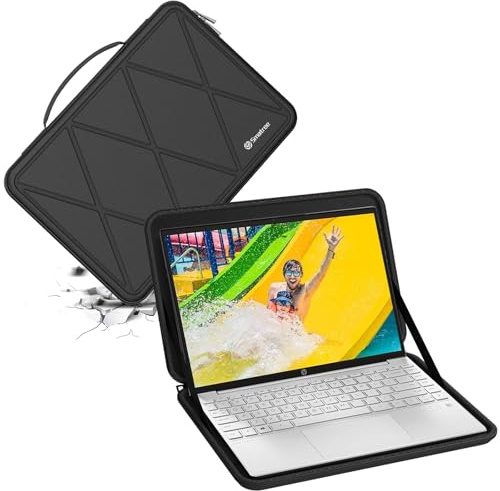 Smatree Housse de protection rigide en EVA compatible avec HP Dragonfly G4, Elite Dragonfly G3/Chromebook, Spectre x360 14/14t, antichoc et étanche (X8031T)