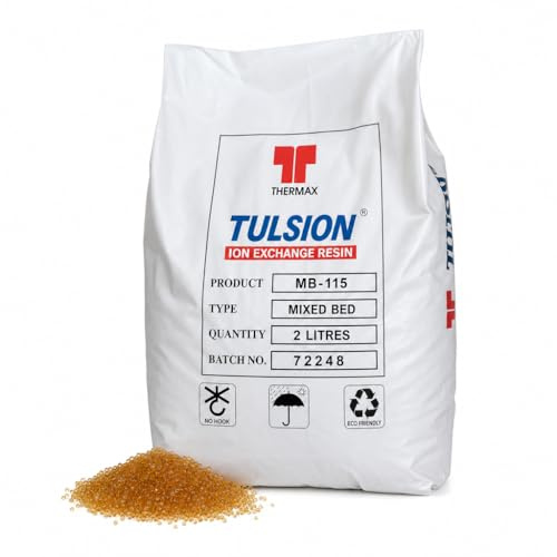 Bayersan Mixed Bed DI Resin 25 Litre - Virgin Deionisation Resin for Pure Water Window Cleaning, Motorbike Cleaning, Car Detailing, Valeting or Washing or Aquatics Uses