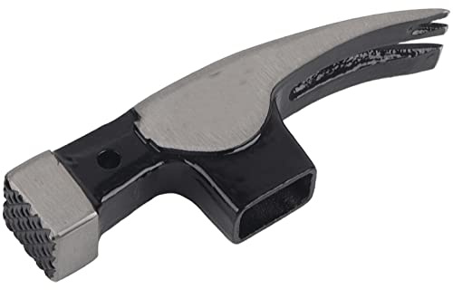 13oz Carpenter Claw Hammer Head - High Carbon Steel Right Angle Woodworking and Farm Tool - Double Fork Design for Concrete Dressing and Efficient Nail Removal