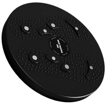 Planche Torsadée Pour L'exercice – Billes En Acier ABS Aimantées 90 Kg | Machine De Torsion De Taille, Plate-forme De Remise En Forme Pour Brûler Les Graisses Avec Équilibre De Massage Des Pieds |