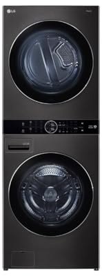 LG Waschtrockner 17 kg/16 kg 1100 U/min Schwarz - WT1716BBF